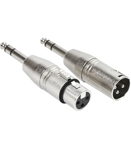 Amazon.co.jp: XLRコネクタ，CableCreation [5本入れ] XLR 3Pin(ピン